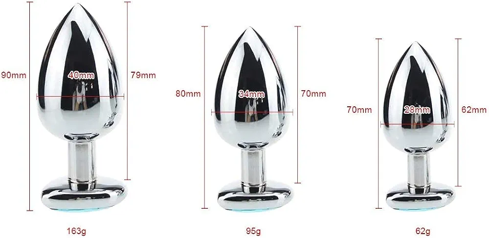 3Pcs Anal Plug Sex Toys product view