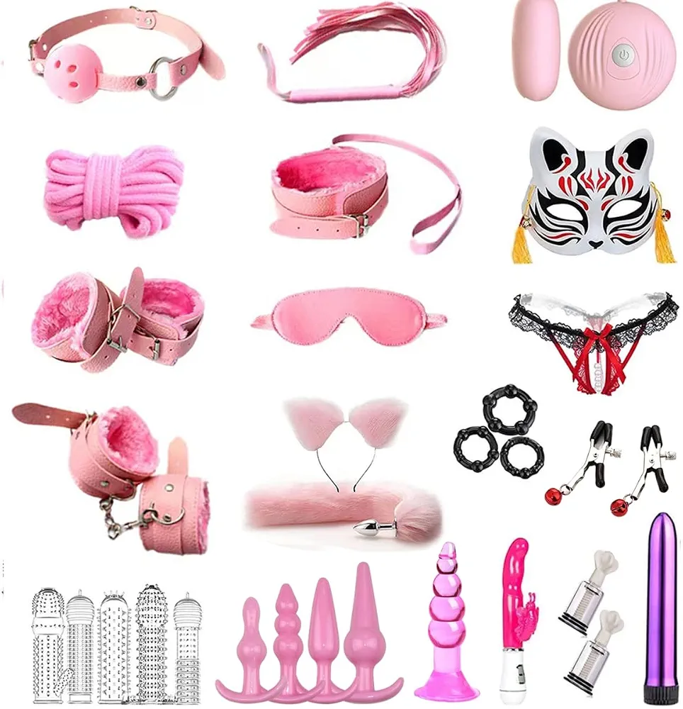 BDSM Restraints Sex Toys 27pc product view