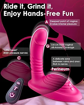 Riding Grinding Thrusting Dildo Vibrator product view