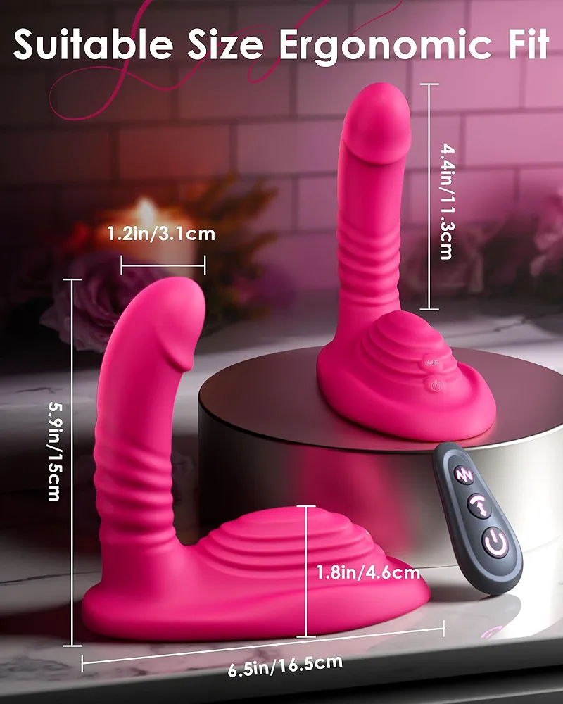 Riding Grinding Thrusting Dildo Vibrator product view