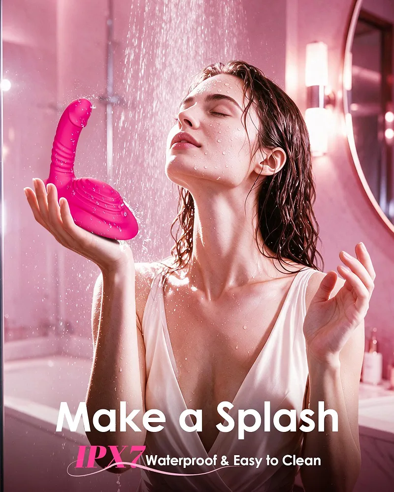 Riding Grinding Thrusting Dildo Vibrator product view